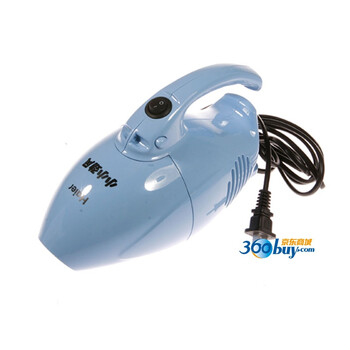 海尔（haier) ZB500-3 手提便携360度全方位除尘 吸尘器（清新蓝）